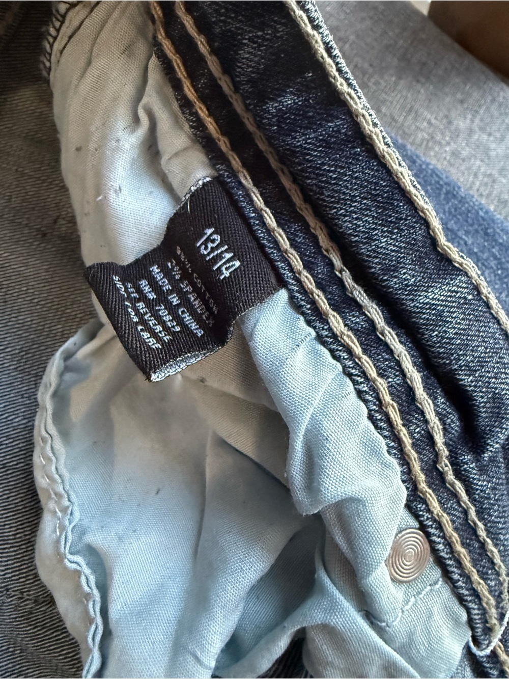 Rue21 Women’s Bootcut Jeans | Medium Wash | Size 13/14 | Y2K Stitch Detail - Picture 5 of 5